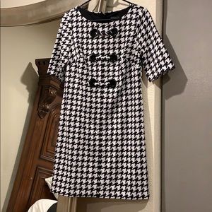 Adrianna Papell Houndstooth Dress